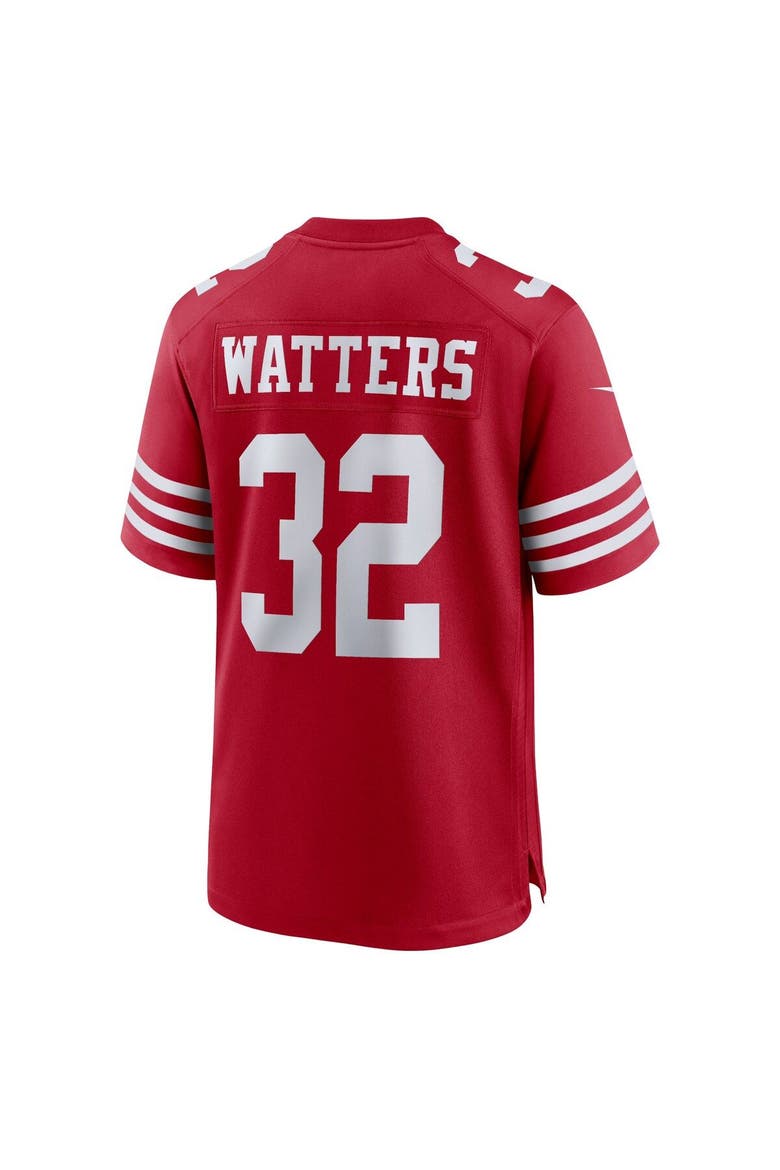 Men's Nike Ricky Watters Scarlet San Francisco 49ers Retired Player Game Jersey, Alternate, color, Scarlet