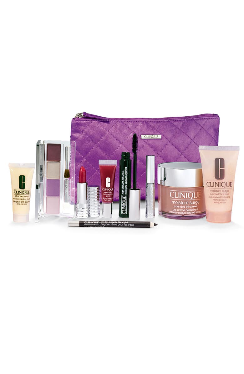 Clinique 'Moisture Surge - Home & Away' Jumbo Duo, Alternate, color, 