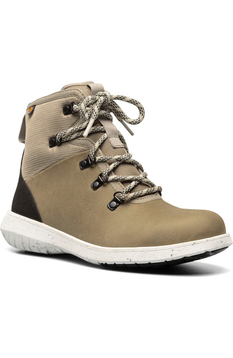 Bogs Juniper Hiker Freedom Lace Hi-Top Boot, Main, color, Taupe