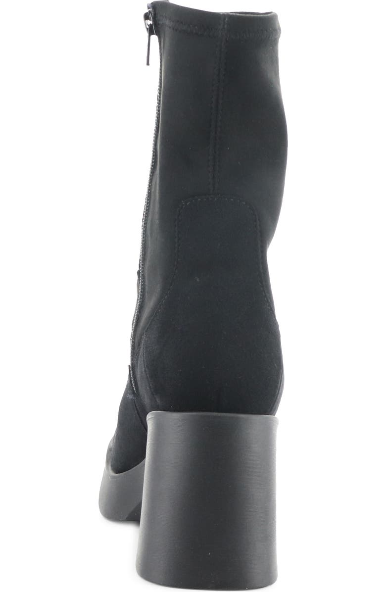 Bos. & Co. Vivica Bootie, Alternate, color, Black Suede/ Top