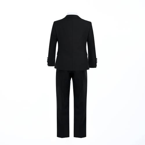 Moustache Shawl Lapel Suit In Green