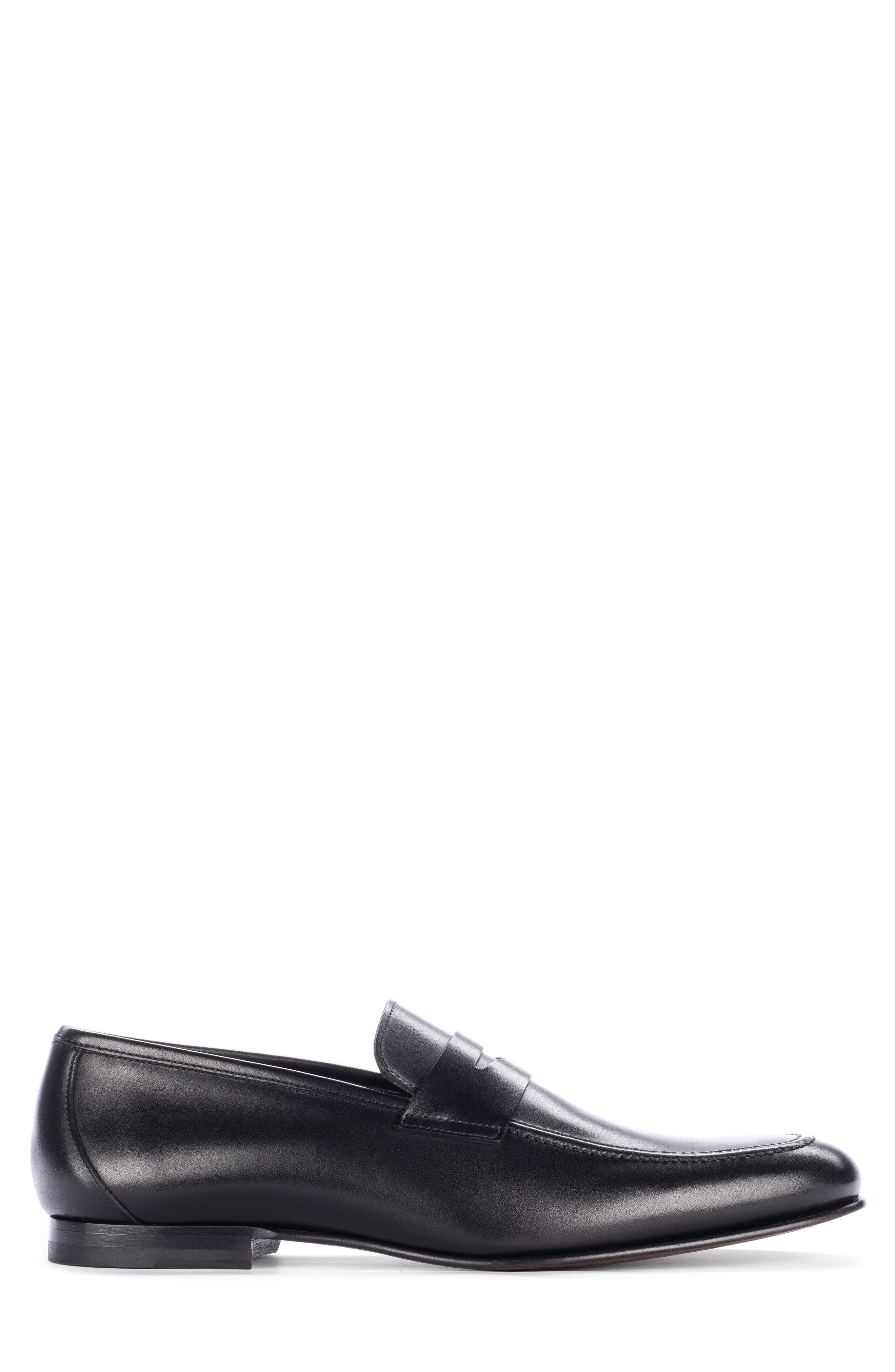 TO BOOT NEW YORK Aldrin Penny Loafer, Alternate, color, Black