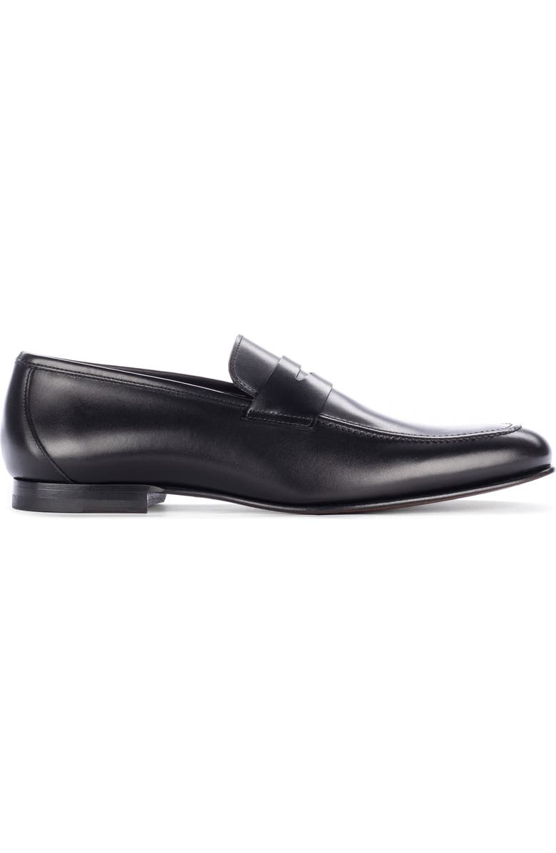 TO BOOT NEW YORK Aldrin Penny Loafer, Alternate, color, Black