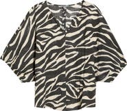 Wit & Wisdom Dolman Bubble Sleeve Top