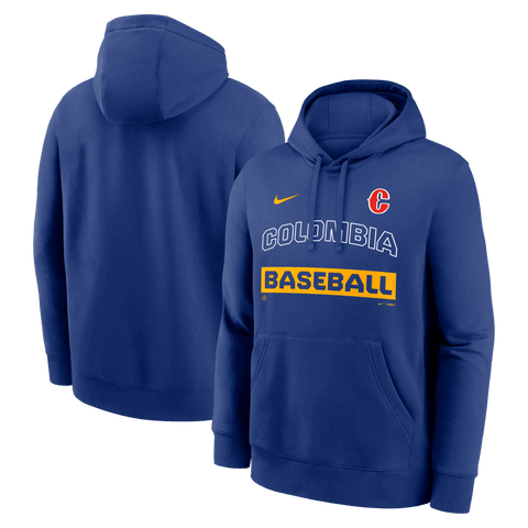 Men's Nike Royal Colombia Baseball 2026 World Baseball Classic Club Hoodie