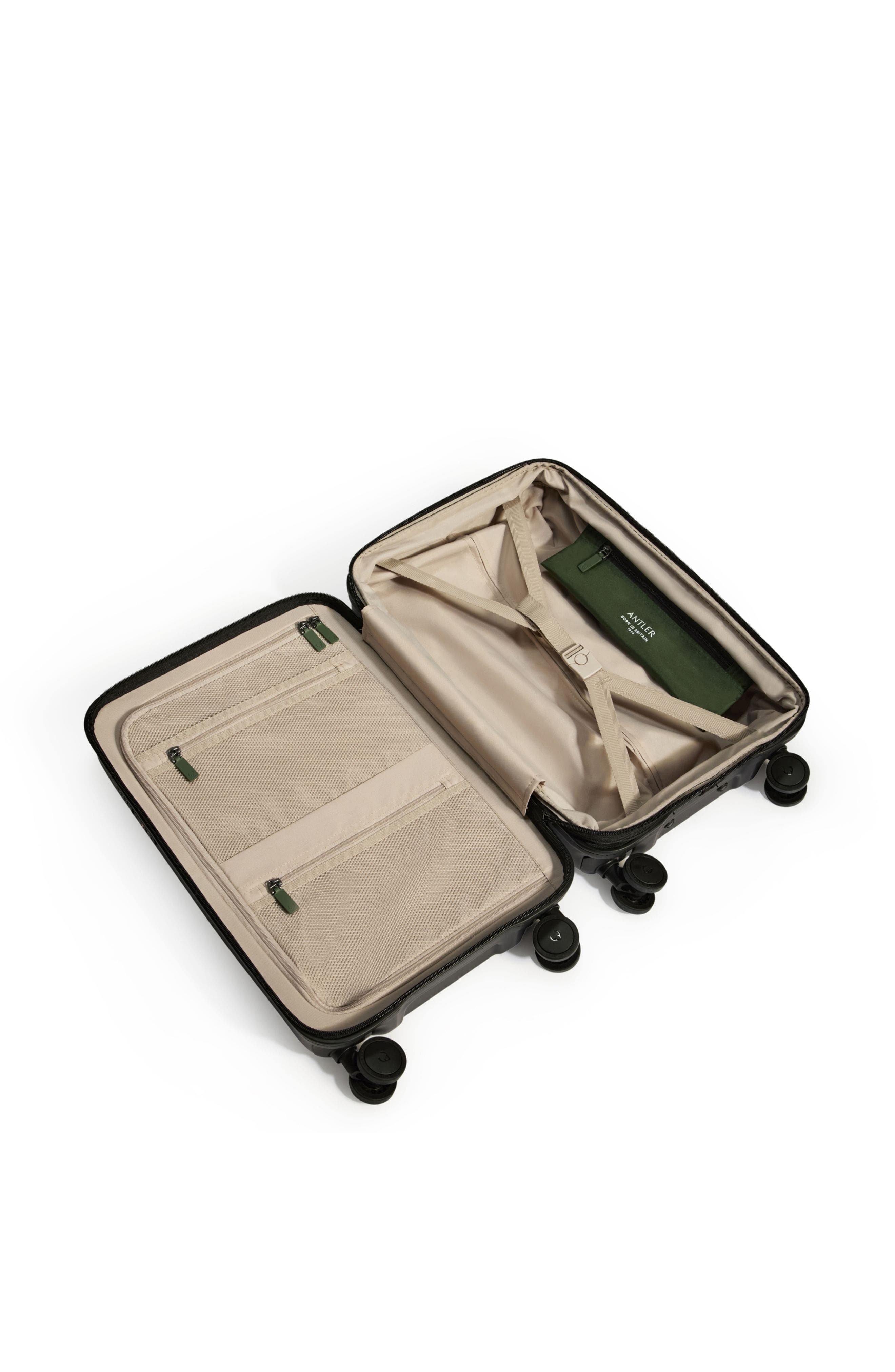 ANTLER Icon Stripe Carry-On, Alternate, color, Black