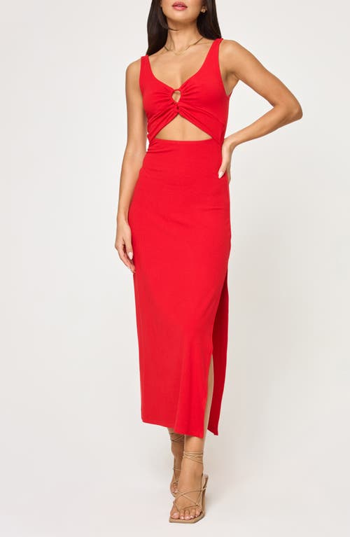 L*space Lspace Camille Cover-up Dress In Flame