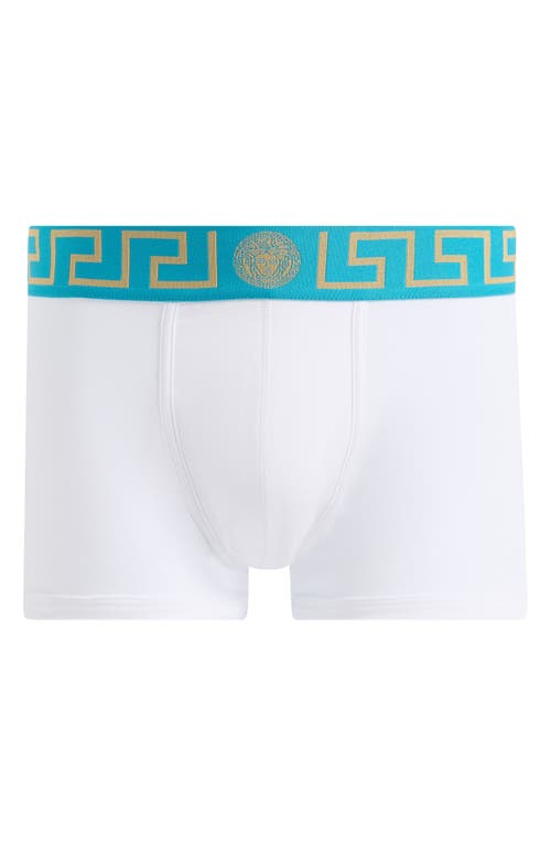 Versace Medusa Boxer Shorts With Greca-border