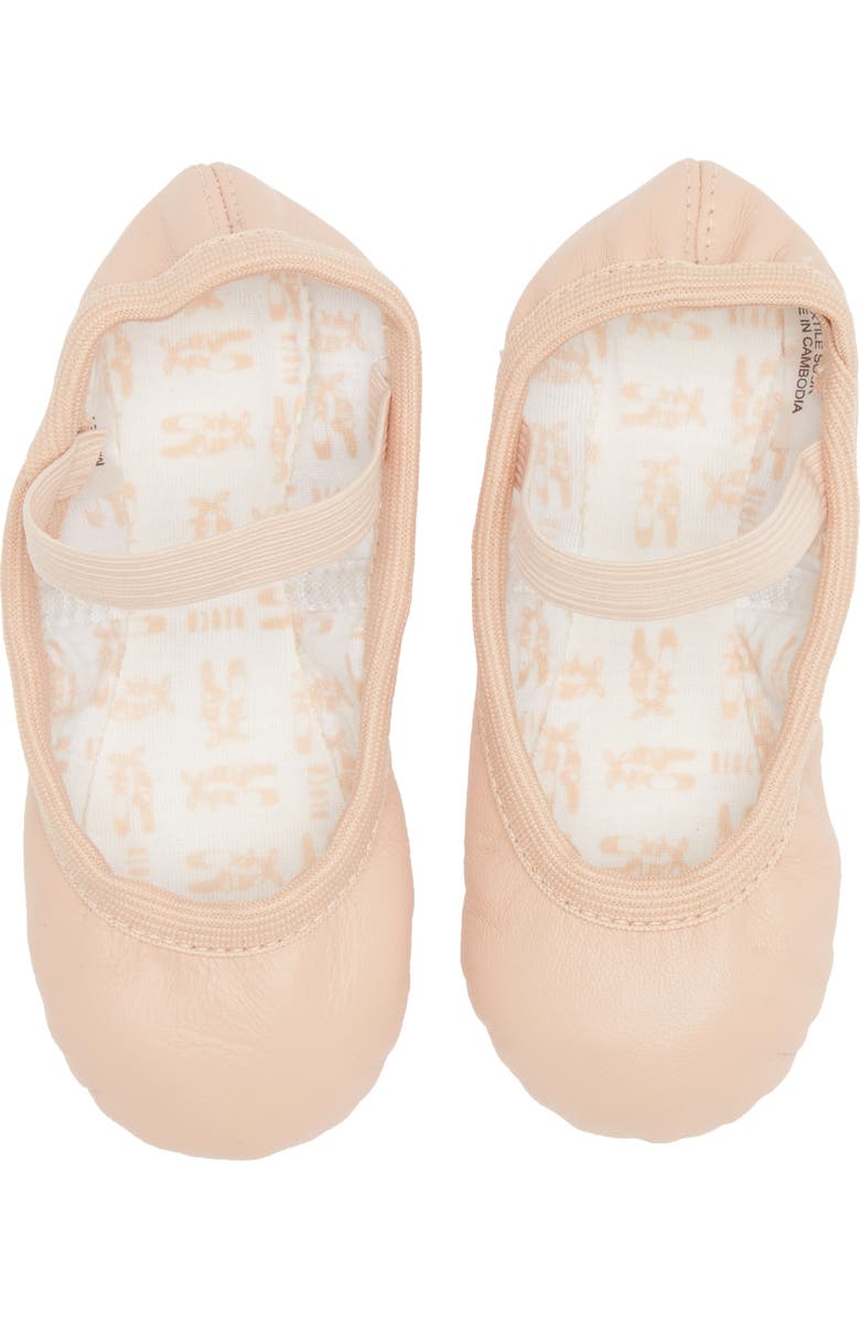 Bloch Giselle Leather Ballet Shoe, Alternate, color,