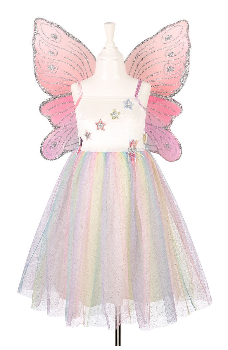 Souza Louanne Fairy Costume, Dress and Wings Set, Main, color, Pink