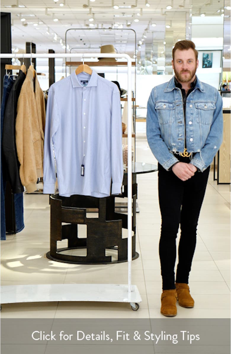 Excursionist Flex Thin Stripe Button-Up Shirt, sales video thumbnail