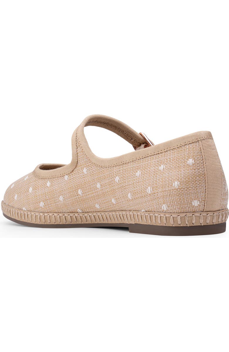 Me Too Gracie Mary Jane Flat, Alternate, color, Natural