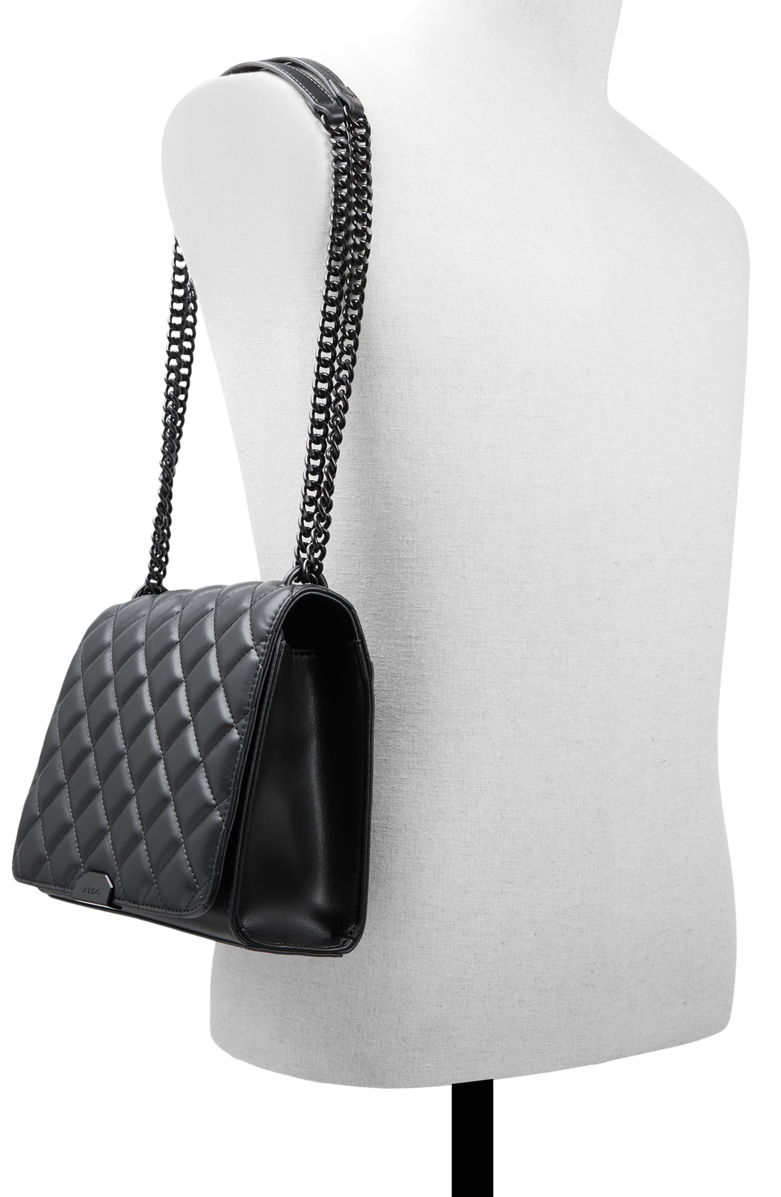 ALDO Mardalee Faux Leather Convertible Crossbody Bag, Alternate, color, 