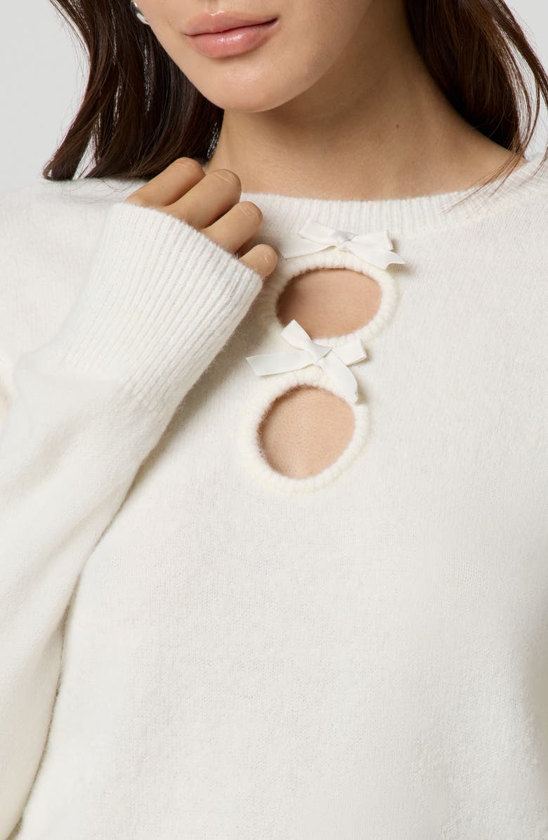 Florence by Mills Baby Bow Pullover, Alternate, color, Jet Stream