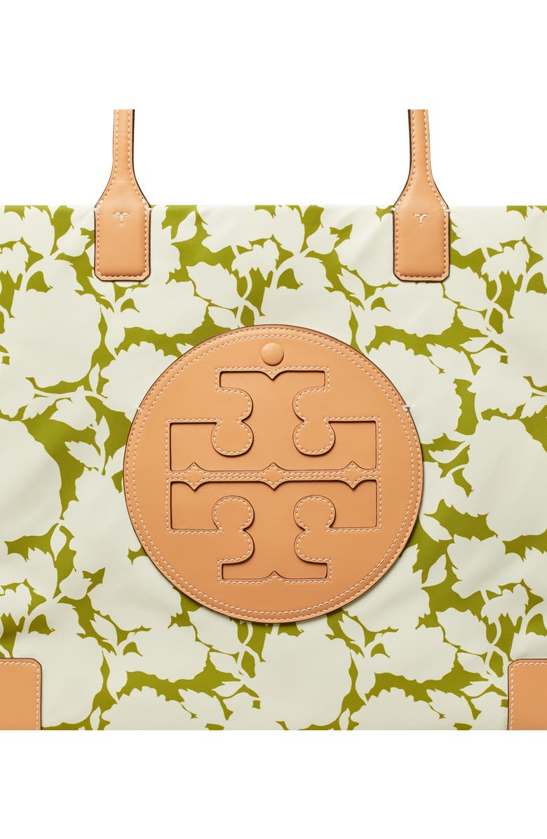 Tory Burch Ella Floral Recycled Polyester Tote, Alternate, color,