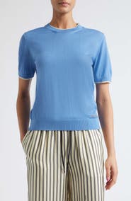 Versace Classic Short Sleeve Wool Sweater