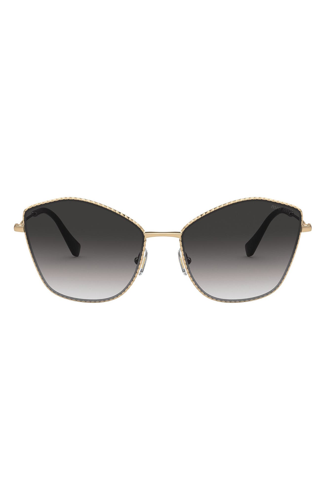 Miu Miu 60mm Cat Eye Sunglasses