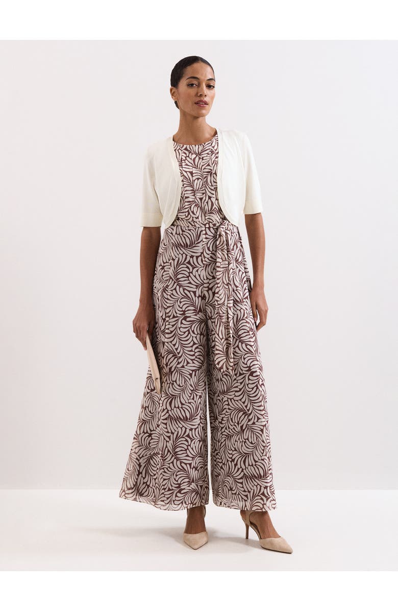 Phase Eight Riah Short Sleeve Bolero Shrug, Alternate, color, Ivory