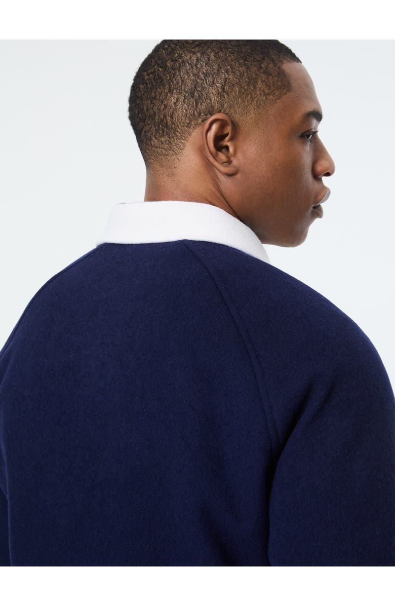 Sergio Tacchini Marco Varsity Jacket, Alternate, color, Maritime Blue