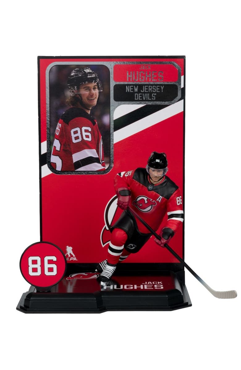 McFarlane Jack Hughes (New Jersey Devils) McFarlane NHL 7" Figure, Main, color, Multi-Color