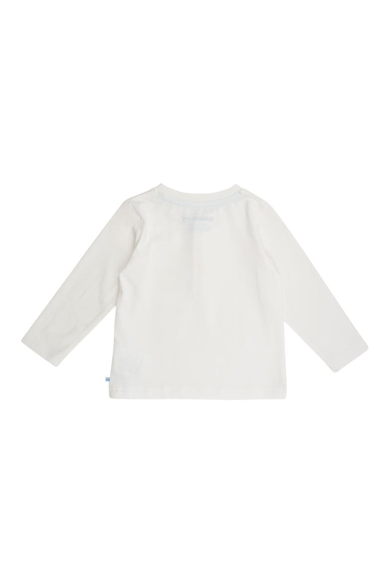 Kids' Cotton Henley, Alternate, color, WHITE