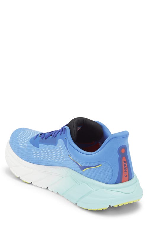 Hoka Arahi 7 Running Shoe In Blue