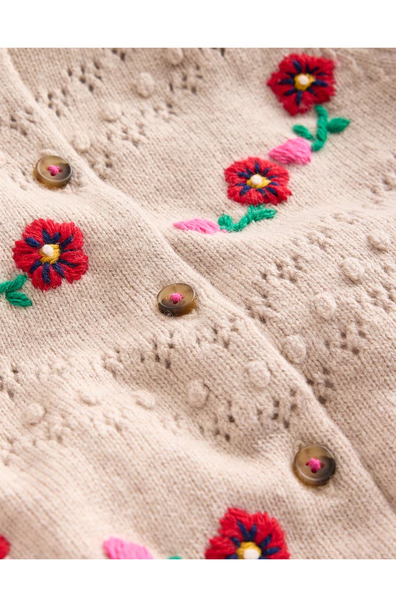 Mini Boden Kids' Faye Floral Embroidered Cardigan, Alternate, color, 