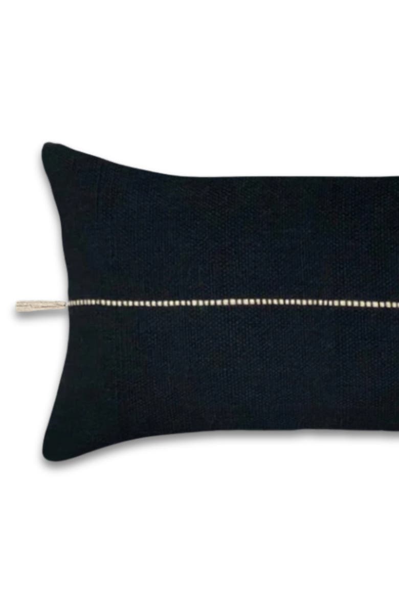 Minerva Lumbar Pillow Cover, Alternate, color, Black