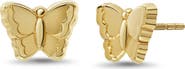 Bony Levy 14K Gold Butterfly Stud Earrings