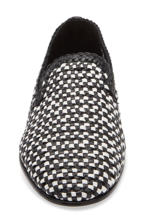 Dolce & Gabbana Dolce&gabbana Woven Leather Slipper Loafer