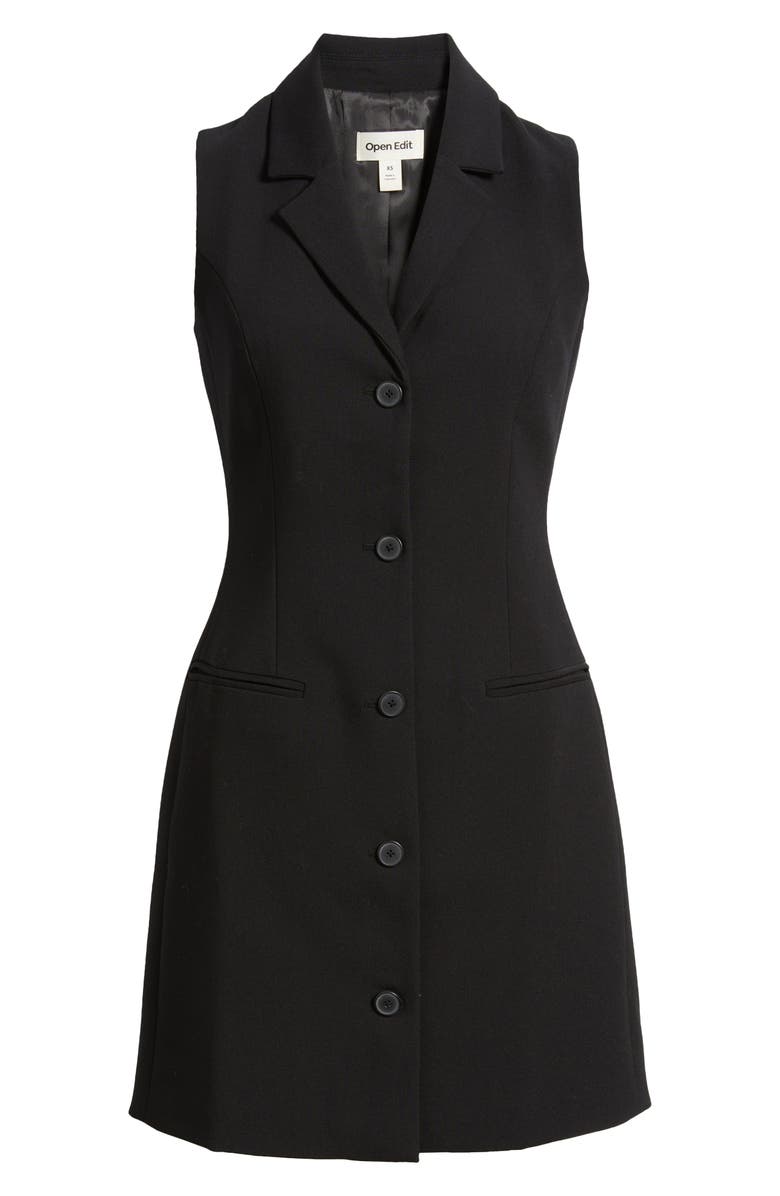 Open Edit The Icon Sleeveless Blazer Dress, Main, color, 