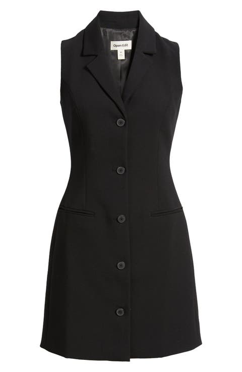 The Icon Sleeveless Blazer Dress