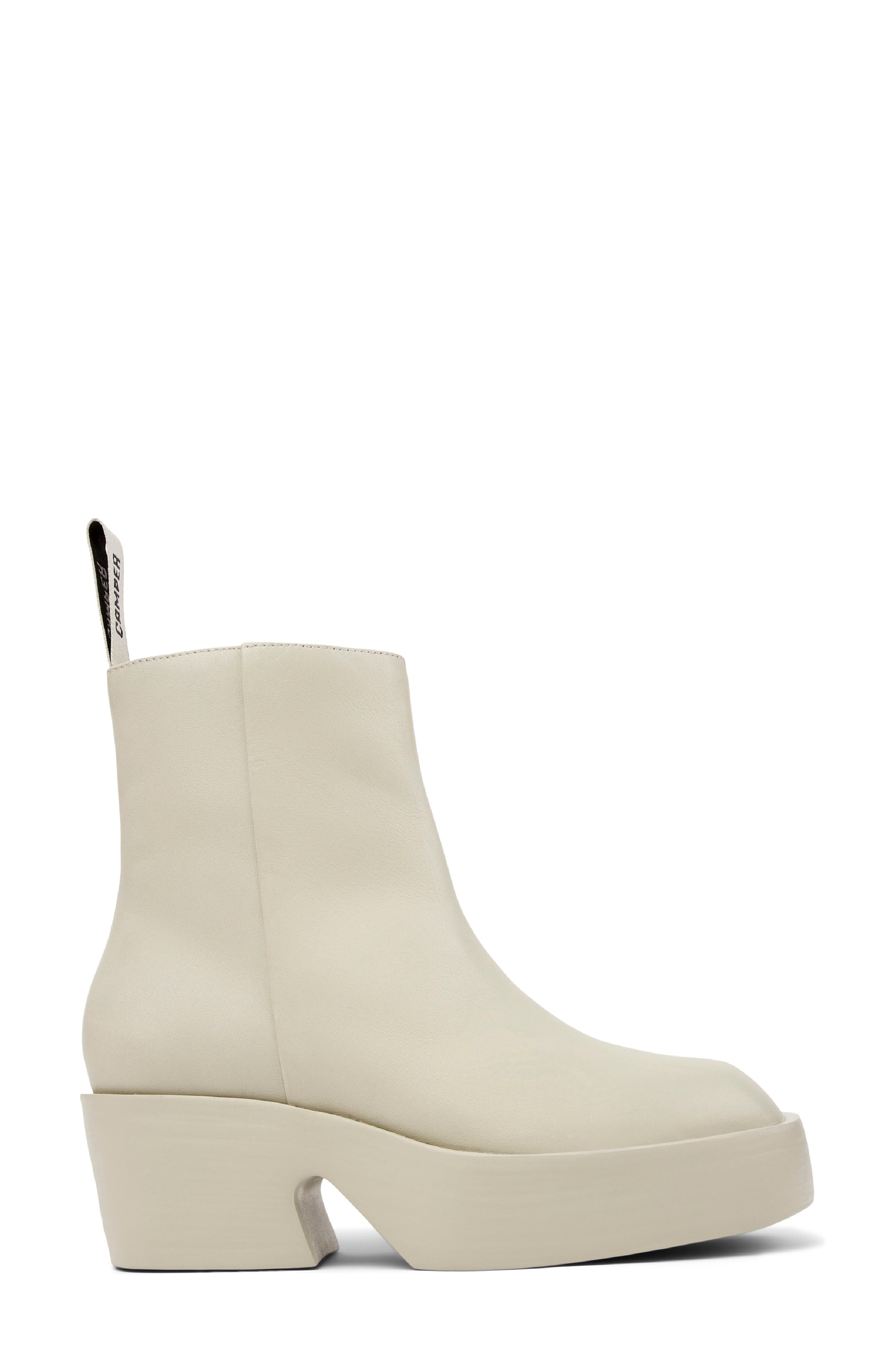 Camper Billie Platform Boot, Alternate, color, Light Beige
