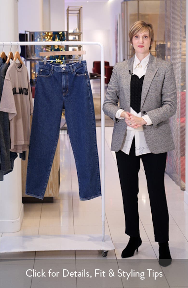 The Neat High Waist Barrel Jeans, sales video thumbnail