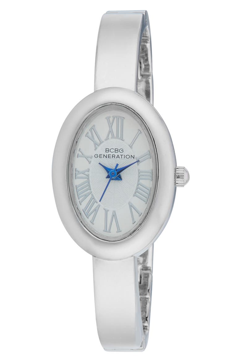 Luna 2 Bracelet Watch, Main, color, SILVER