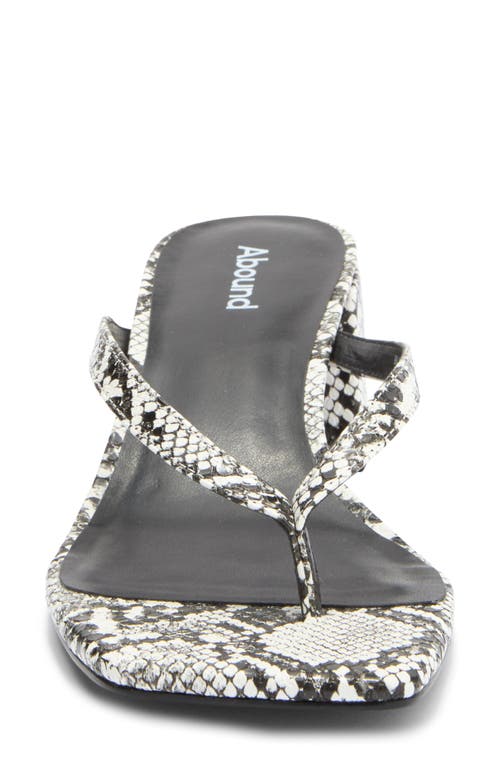 Abound Blayne Block Heel Sandal In Multi