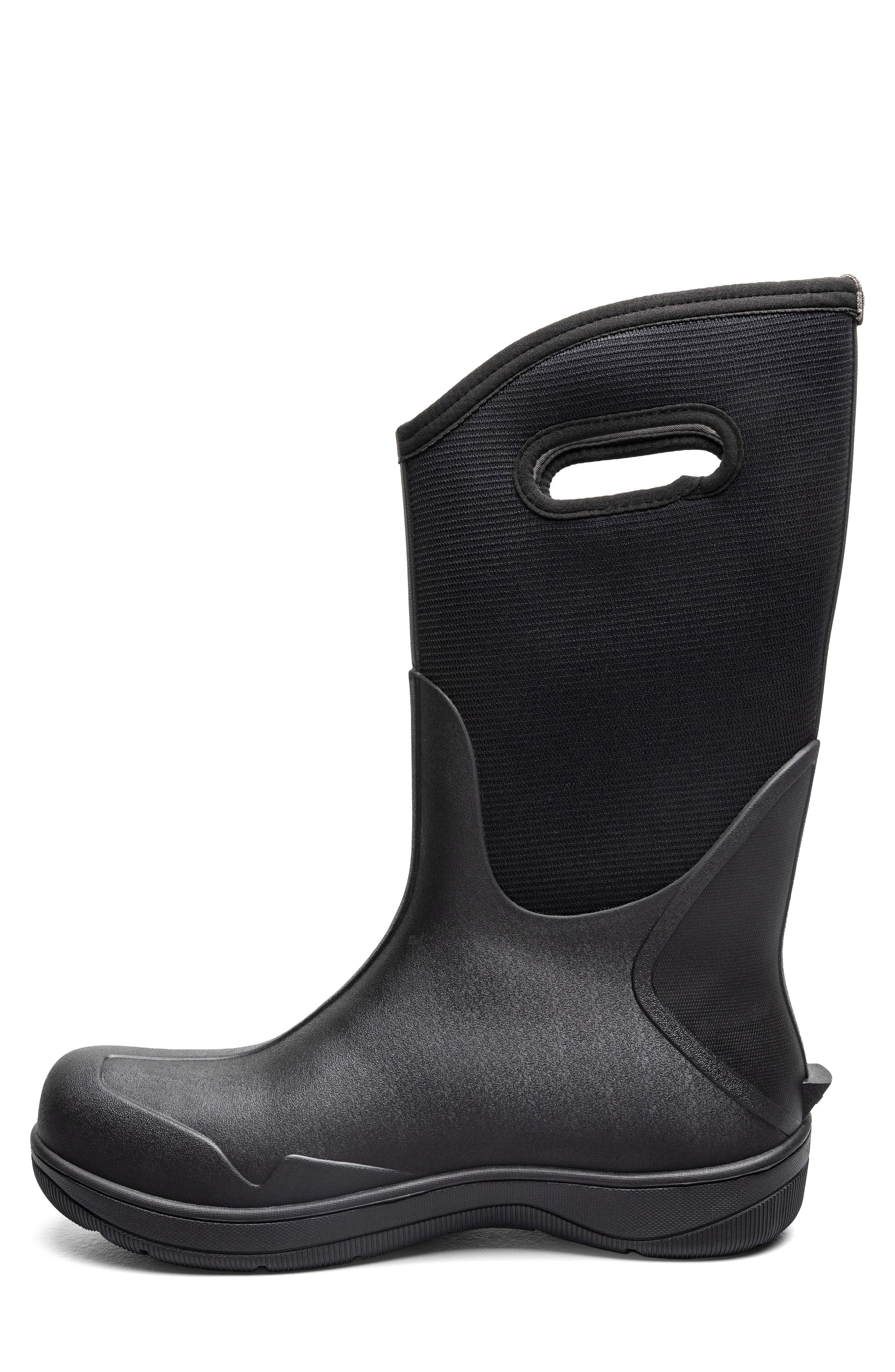 Ultra Seamless Waterproof Boot, Alternate, color, BLACK