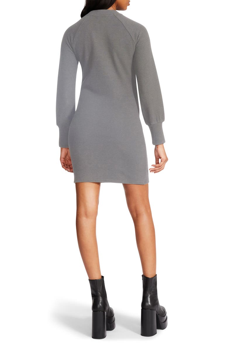 Crissy Long Sleeve Dress, Alternate, color, HEATHER GREY