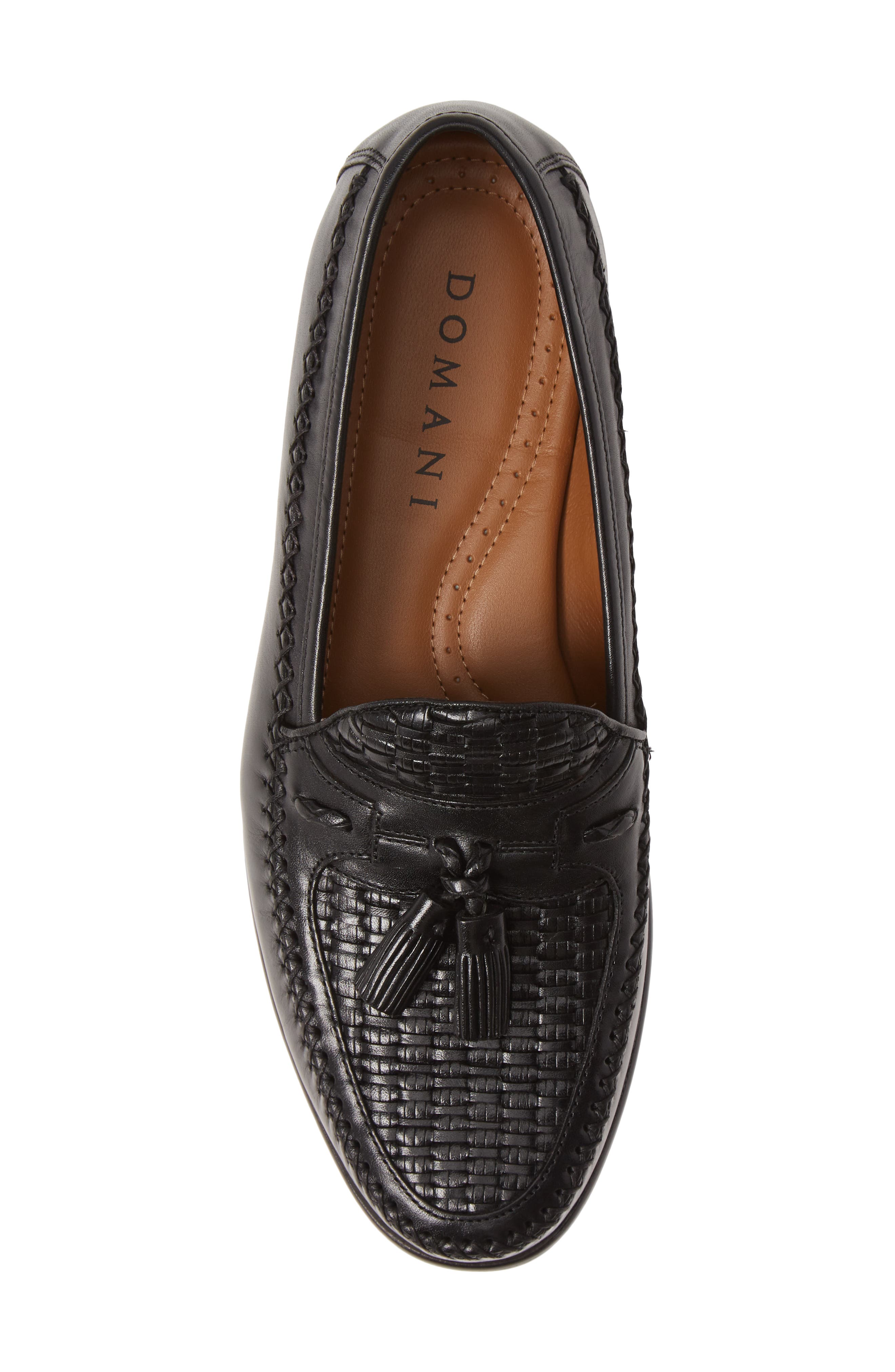Johnston & Murphy Domani Woven Tassel Loafer, Alternate, color, 