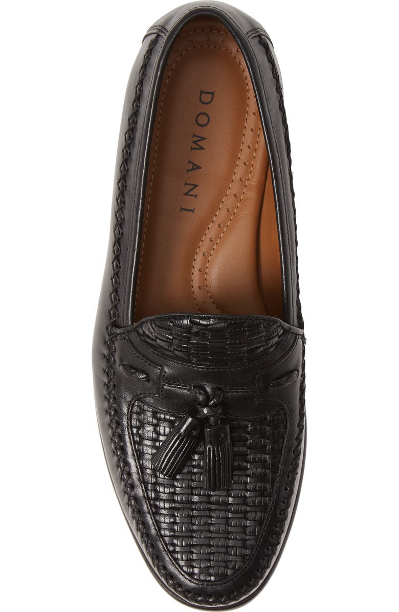 Johnston & Murphy Domani Woven Tassel Loafer, Alternate, color,