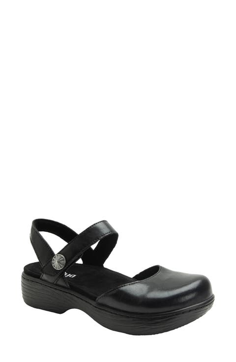 Opal Ankle Strap Platform Clog (Women)