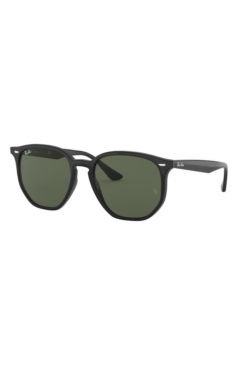 Ray-Ban 54mm Hexagon Sunglasses, Alternate, color, 