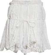 JW Anderson Curtain Lace Miniskirt