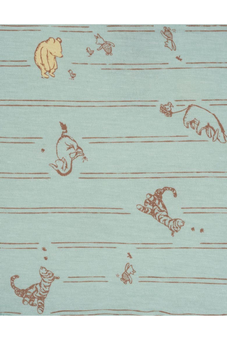 Winnie the Pooh Short Sleeve Dress, Alternate, color, Winnie the Pooh White