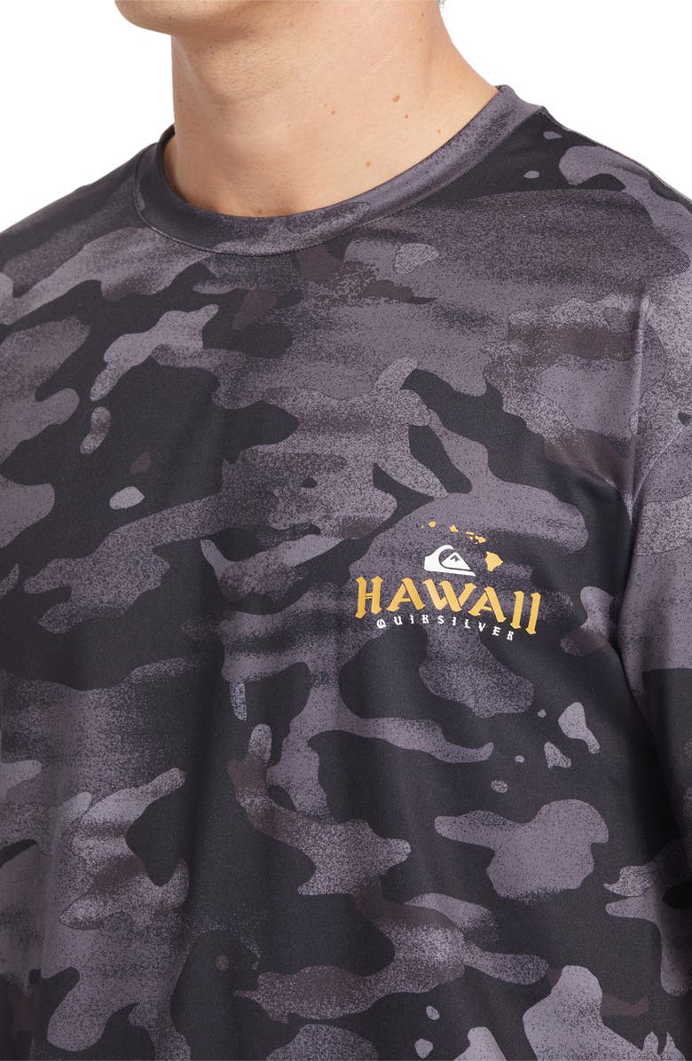 Quiksilver HI Royalty Surf Short Sleeve Rashguard, Alternate, color,