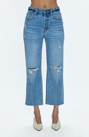 Pistola Cassie High Waist Crop Jeans
