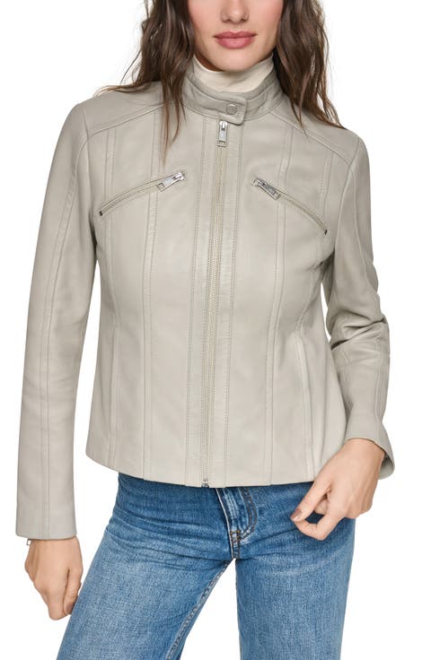 Tilda Leather Racer Jacket