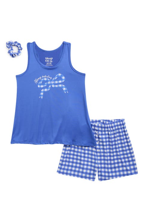 Kids' Yummy 2-Piece Shorts Pajamas & Scrunchie Set (Big Kid)