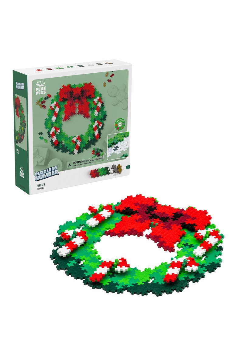 500-Piece Puzzle By Number, Alternate, color, NO COLOR