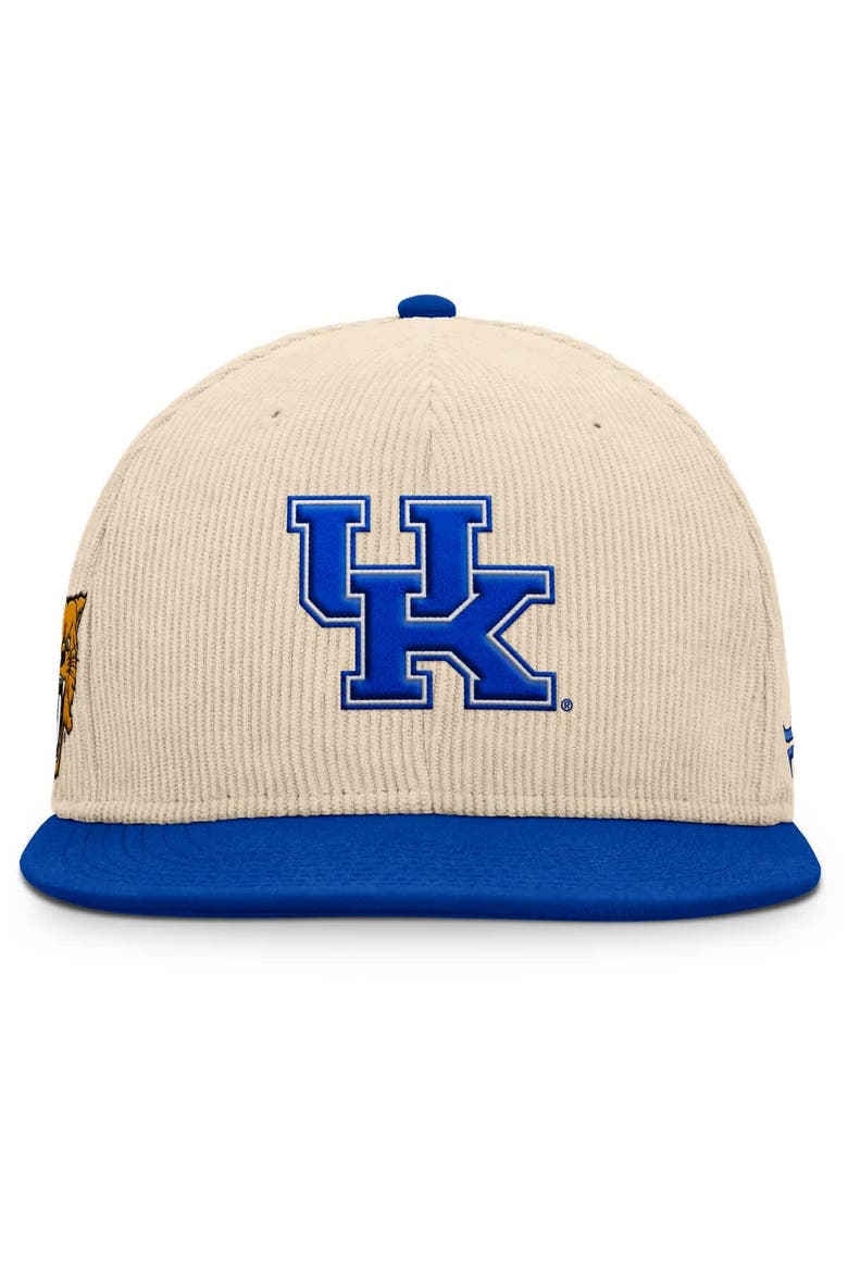 Men's Fanatics Tan Kentucky Wildcats Catcher Snapback Hat, Alternate, color, Tan